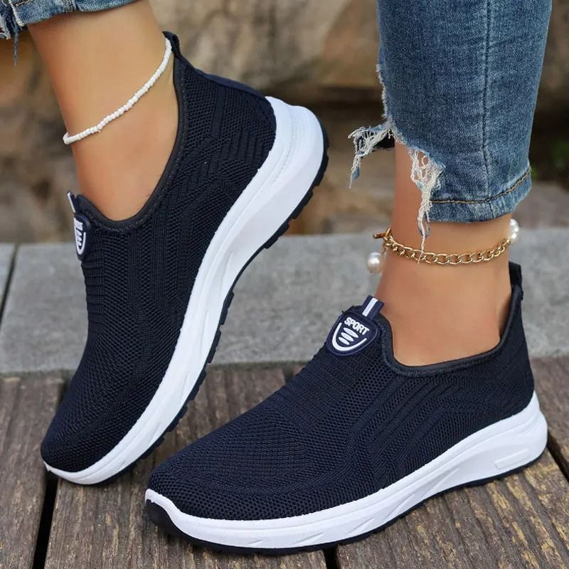 Breathable Mesh Slip-On Sneaker Loafers