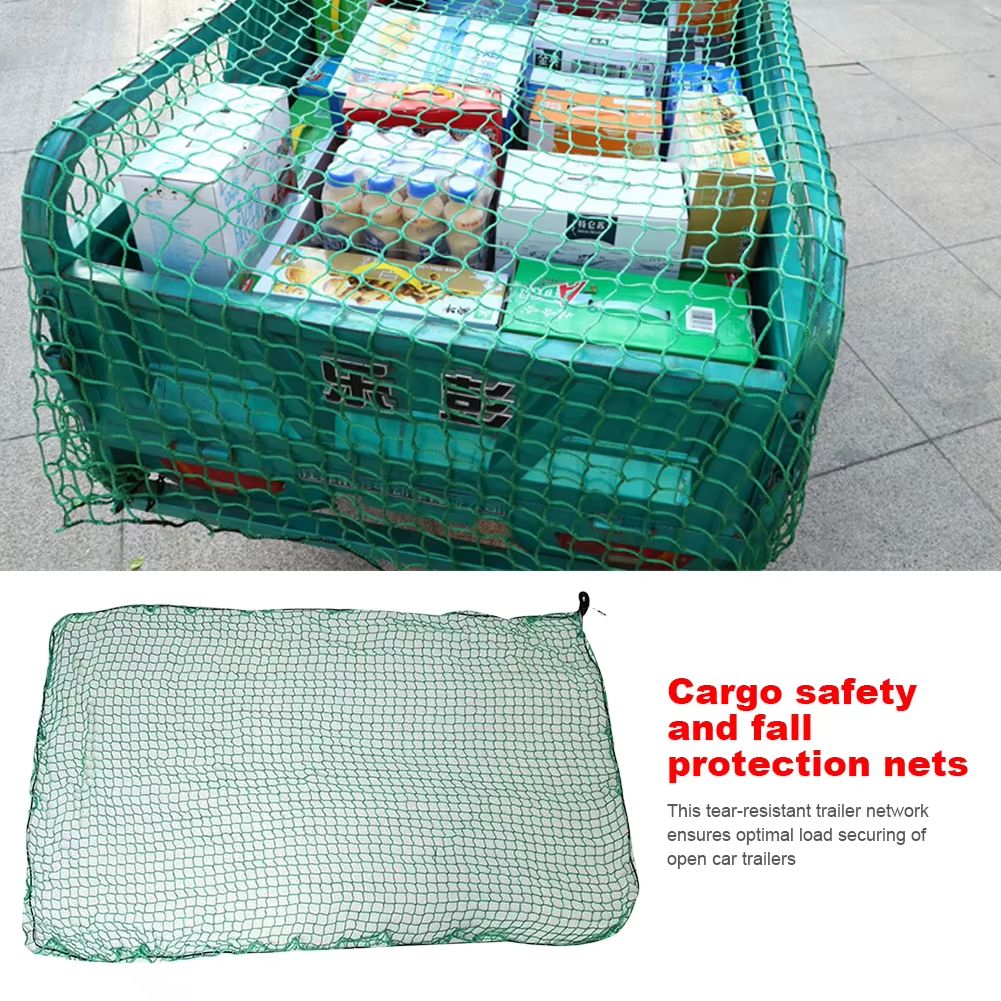 Heavy Duty Cargo Net 3x2M – Stretchable Truck, Trailer & Car Bed Net with Small Mesh Holes for Secure Cargo & Luggage