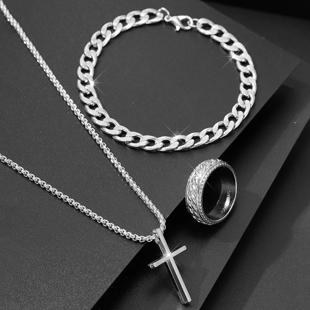 Stylish Mens Jewelry Set