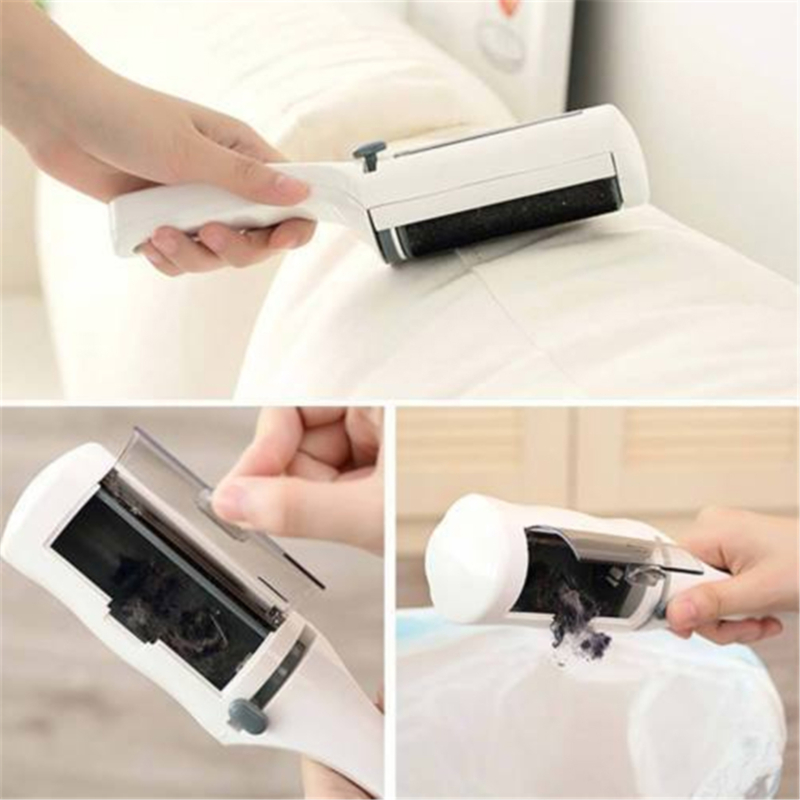 Suction Sweeper Brush for Dust, Pet Hair, and Clothing Cleaning at Home and Office