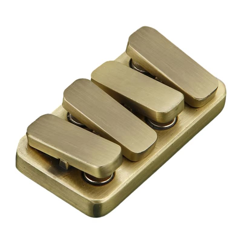 Magnetic Metal Fidget Slider Push Card – Premium EDC Desk Toy