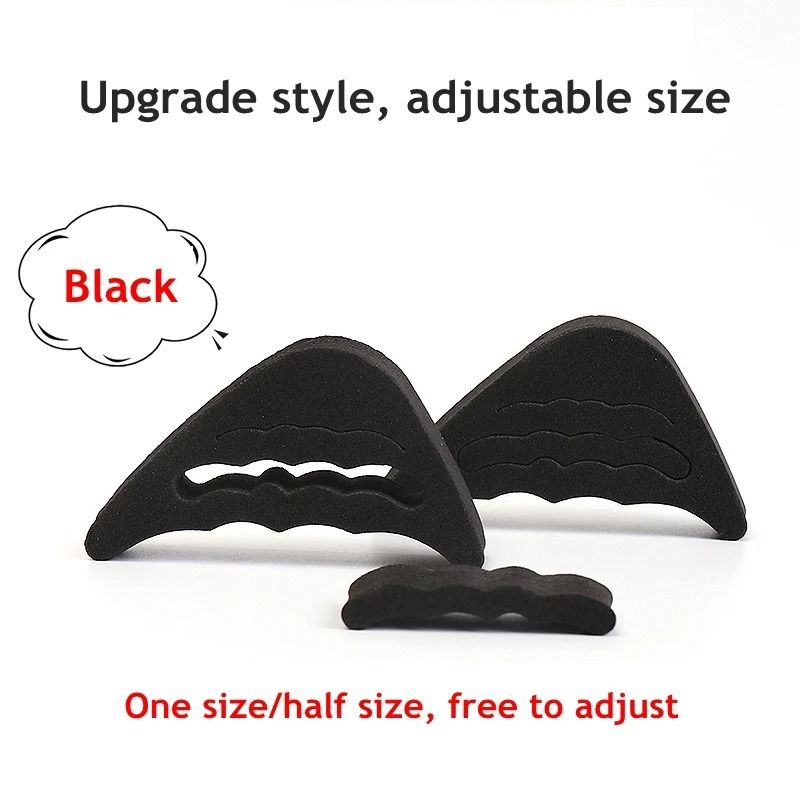 Soft Toe Plug Half Insole Reusable Shoe Filler Adjustable Foot Padding Inserts