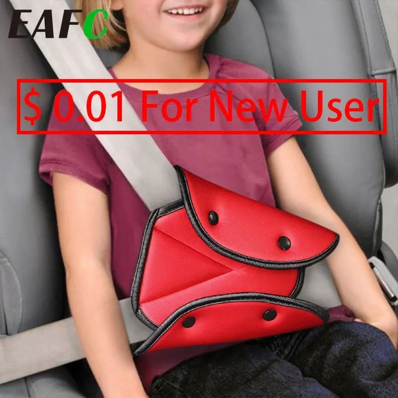 Kids Safety Seat Belt Positioner – Anti-Neck Shoulder Adjustment Holder