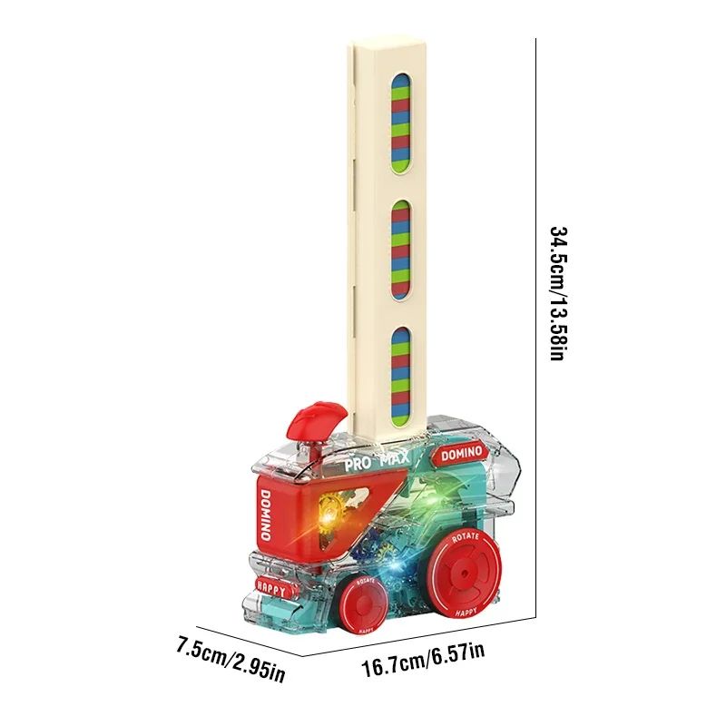 Automatic Domino Train Building Toy