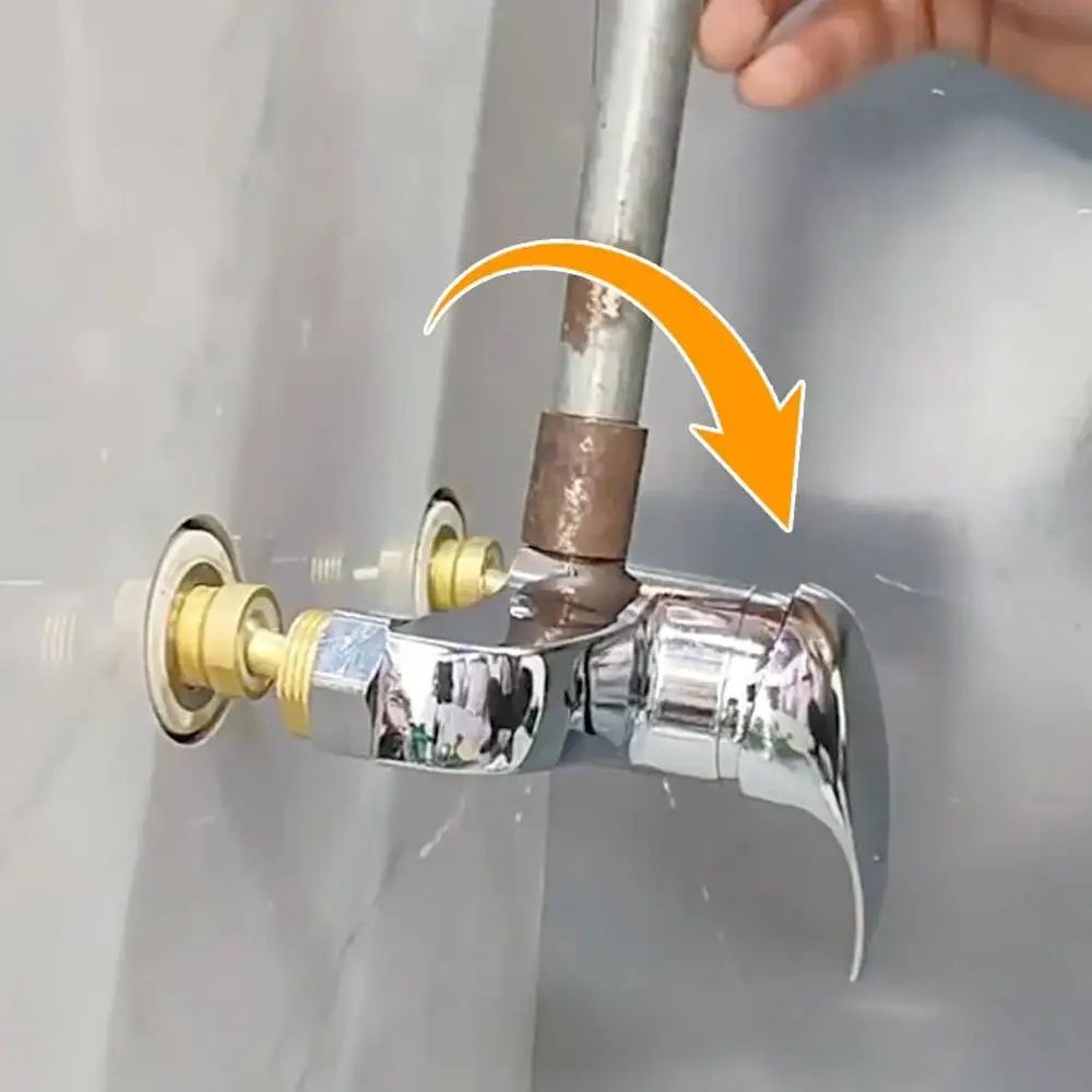 Adjustable Brass Shower Head Swivel Adapter
