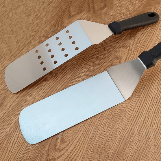 ProChef Stainless Steel Burger Spatula – Heavy-Duty BBQ Griddle Scraper & Hamburger Turner