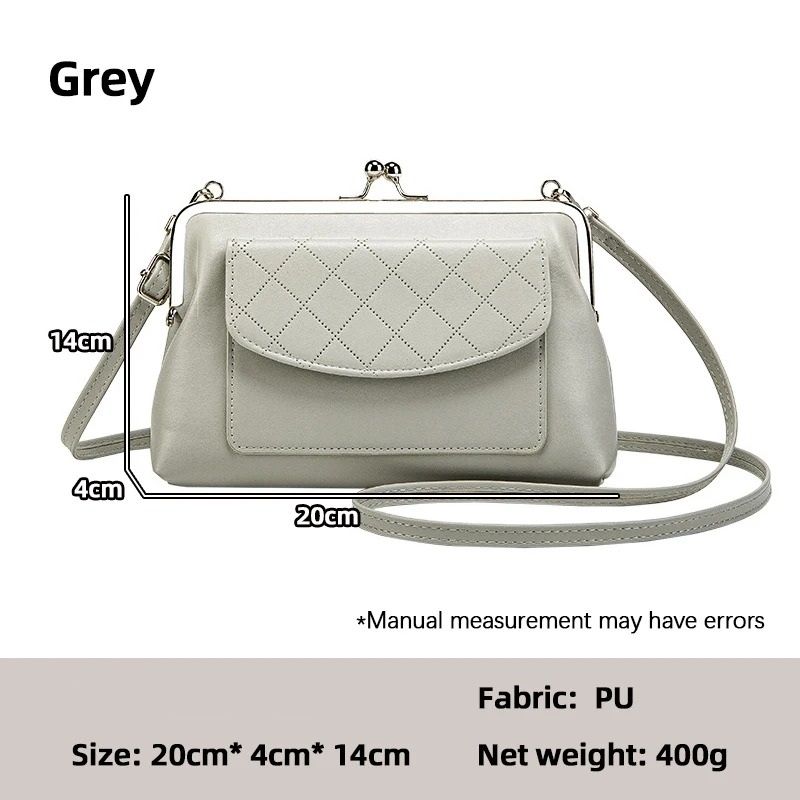 Fashionable Mandarin Duck Buckle Single-Shoulder Mobile Phone Bag