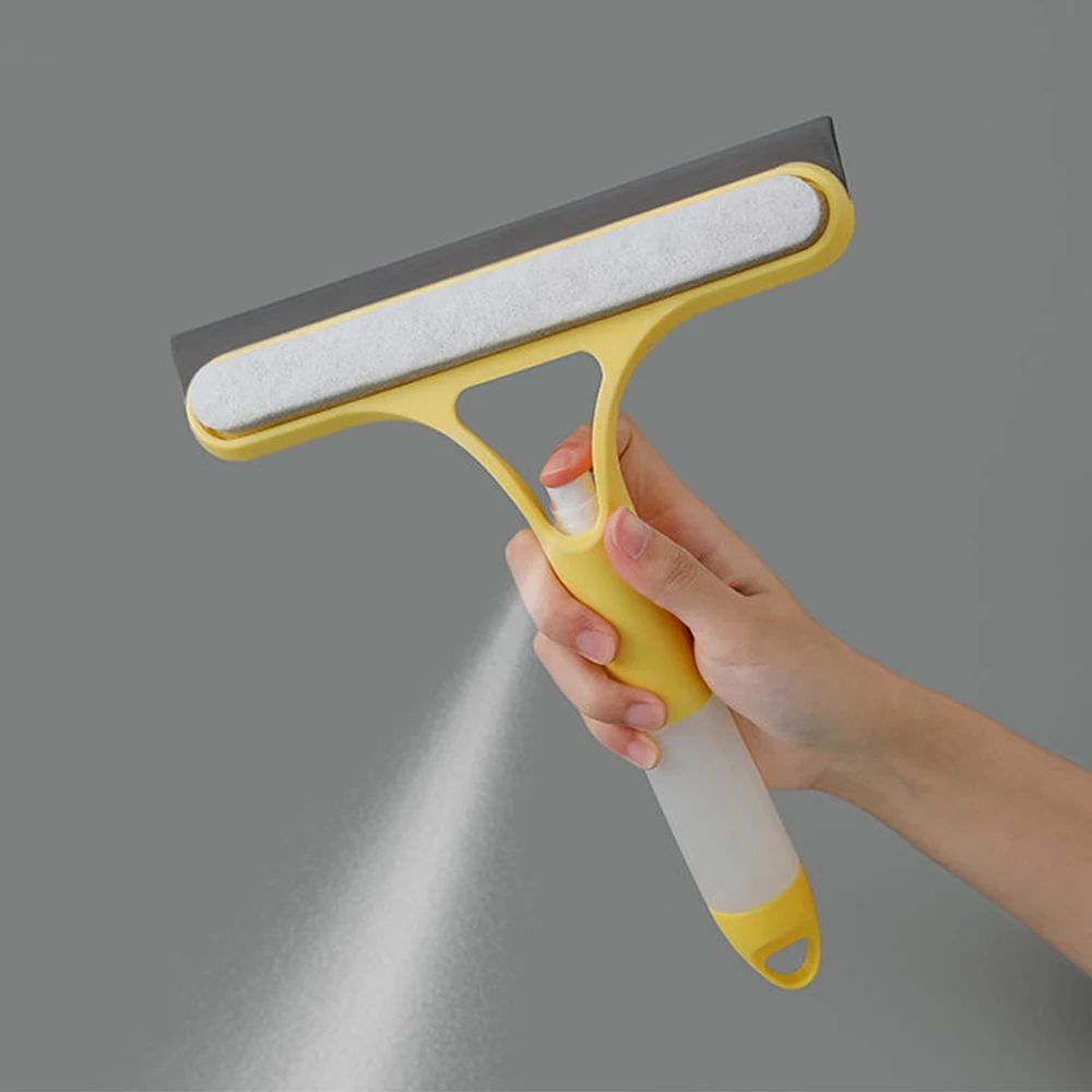 3 in 1 Window Cleaning Squeegee with Spray Bottle