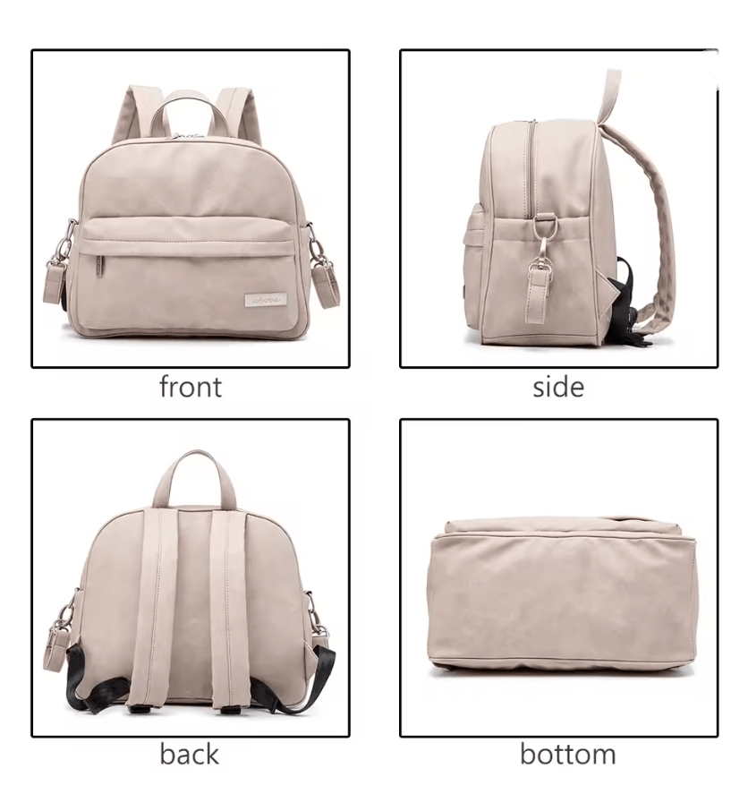 UrbanEase Waterproof Diaper Backpack Lightweight and Portable Mommy Bag