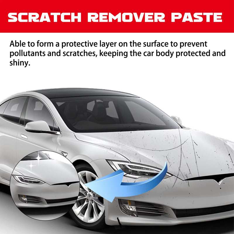 Car Scratch Remover & Swirl Repair Kit Auto Body Polishing & Anti Scratch Wax