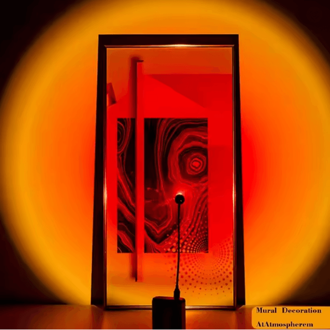 USB Sunset Projection Night Light