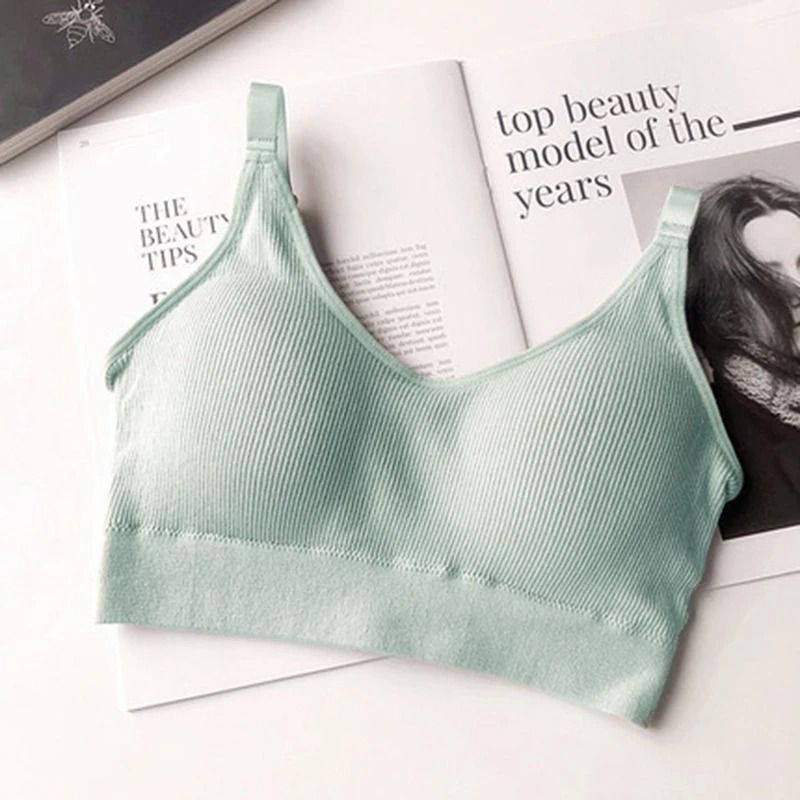 Seamless Athletic Crop Top Bralette