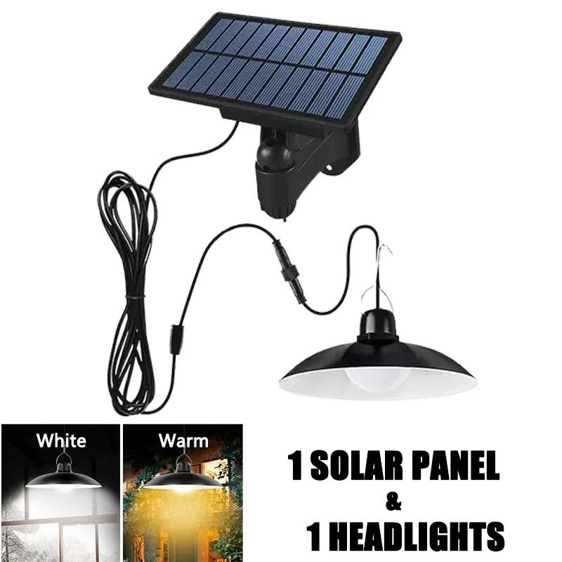 Solar Pendant Lamp Waterproof Chandelier