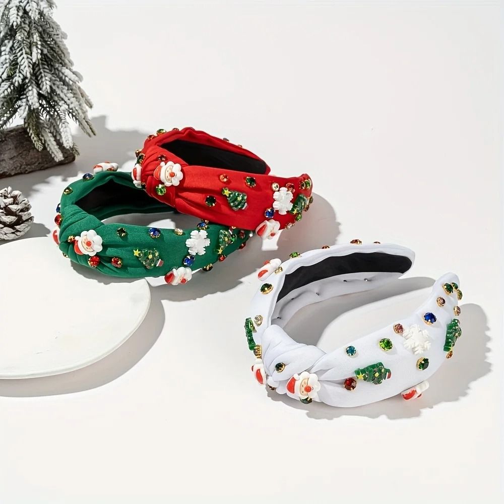 Holiday Christmas Rhinestone Headband