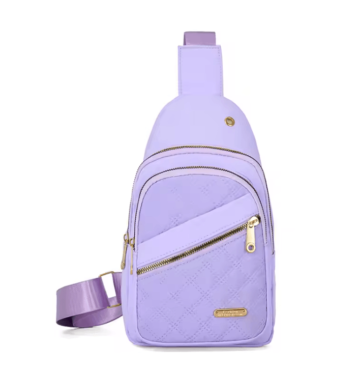 Womens Casual Chest Bag Lightweight Travel Shoulder Bag