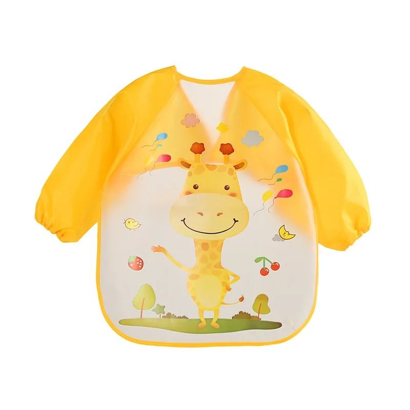Waterproof Long Sleeve Baby Feeding Smock
