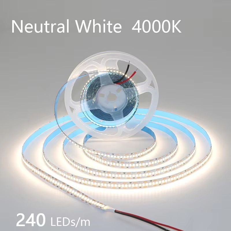 LumiFlex 2835 LED Strip Light – 5M Flexible Waterproof Light Strip DC12V/24V, 300–1200 LEDs, Cuttable Home Lighting Bar