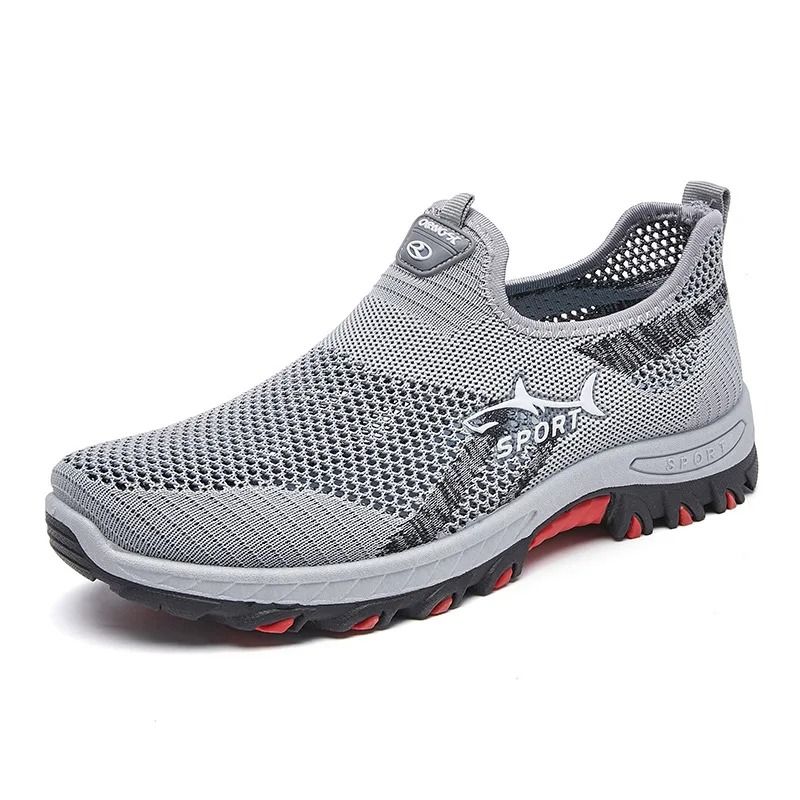 Mens Summer Mesh Sneakers Lightweight Breathable Casual Walking Shoes