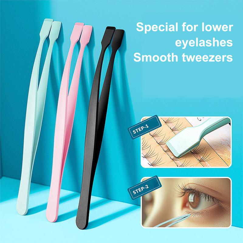 Precise Lash Applicator Tool for Eyelash Cluster Separation – Non-Slip Tweezer for Travel & Salon Use