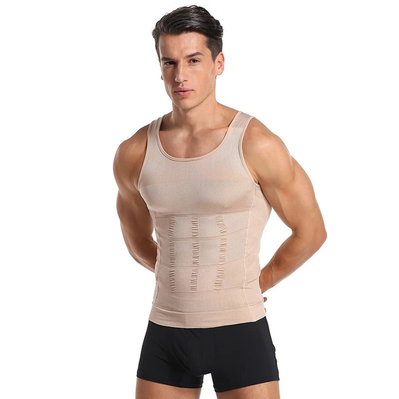 Mens Slimming Compression Vest For Tummy And Waist Control