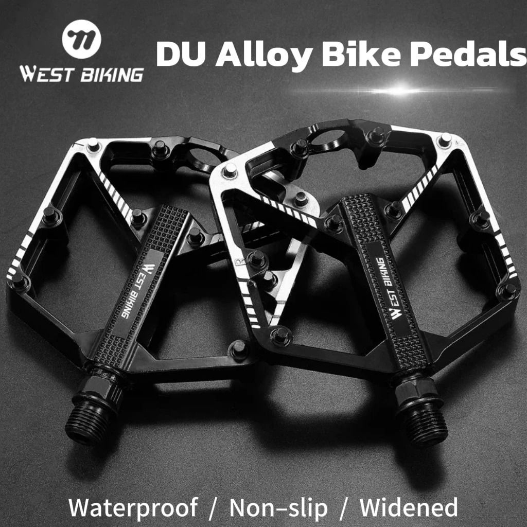 Bicycle Pedals Alloy Anti Slip MTB Road Bike Pedals with Sealed Bearing