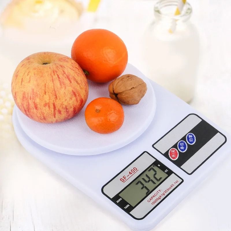 Digital Kitchen Scale 10kg 1g Precise Food Balance Electronic Scale with LCD Display