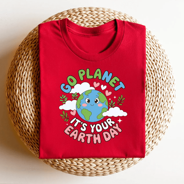Go Planet Earth Day Sweatshirt Cute Earth Day Sweatshirt Funny Teacher Eco Crewneck