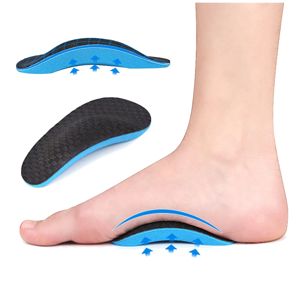 Comfort Plantar Fasciitis Insoles with Arch Support Insoles for Flat Feet Relief