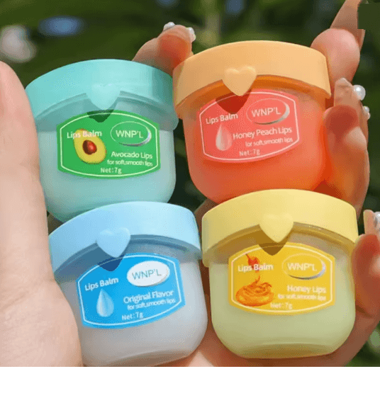 Fruit Lip Balm Set Moisturizing Non Sticky Lip Care Collection