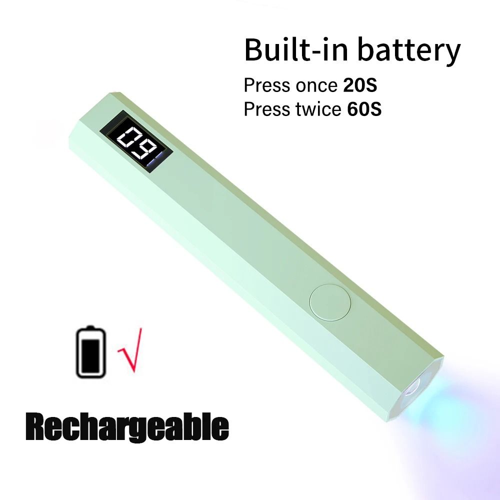 YIKOOLIN Handheld USB Mini UV LED Nail Lamp
