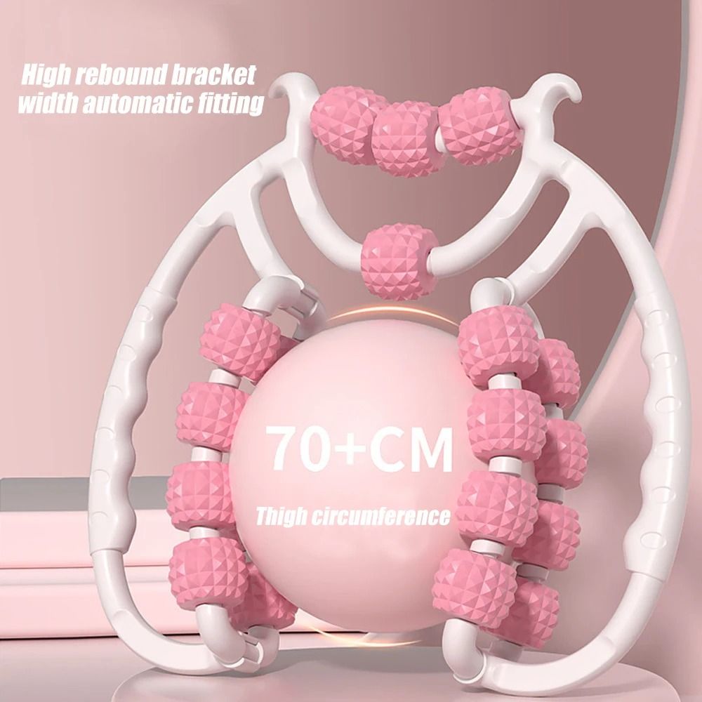 Newest 20 Wheel Annular Leg Clamp Massager – Anti-cellulite Body Slimming Roller