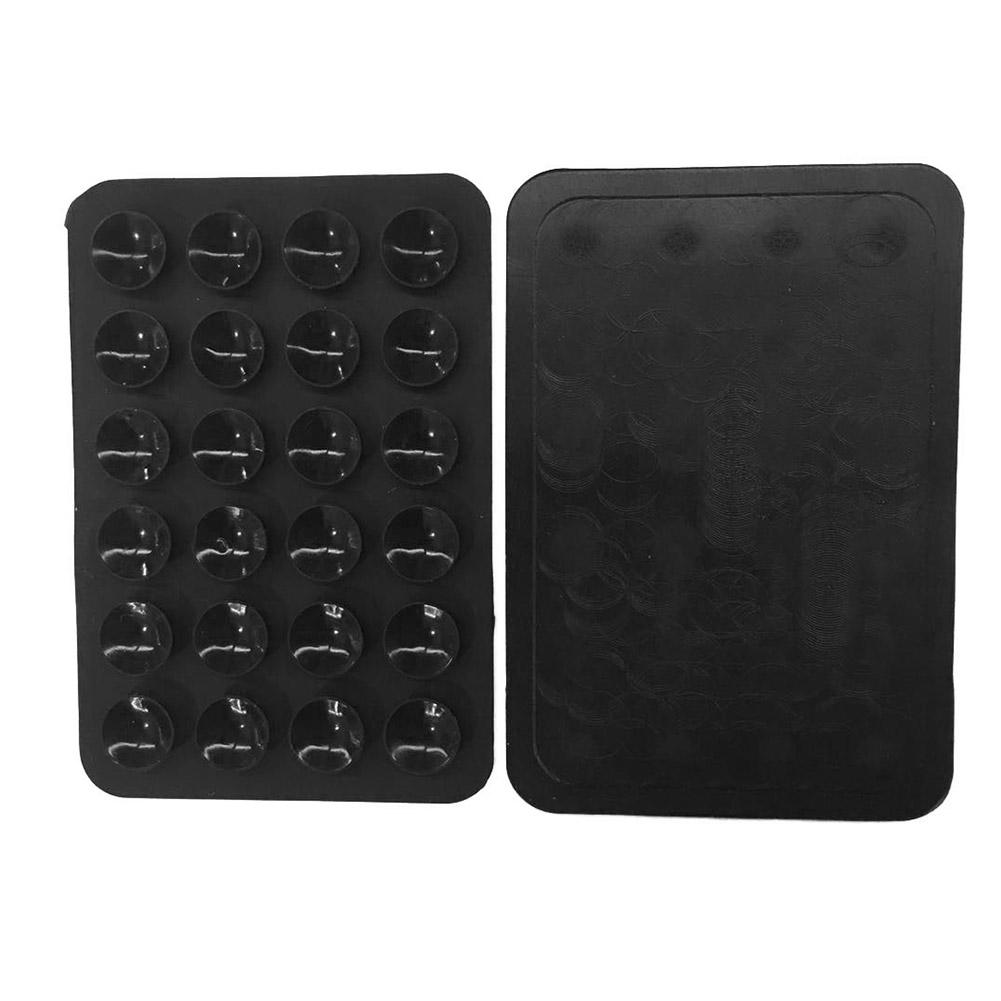 Mobile Phone Fixture Double Side Silicone Suction Pad, Silicone Rubber Sucker Pad for Fixed Surface