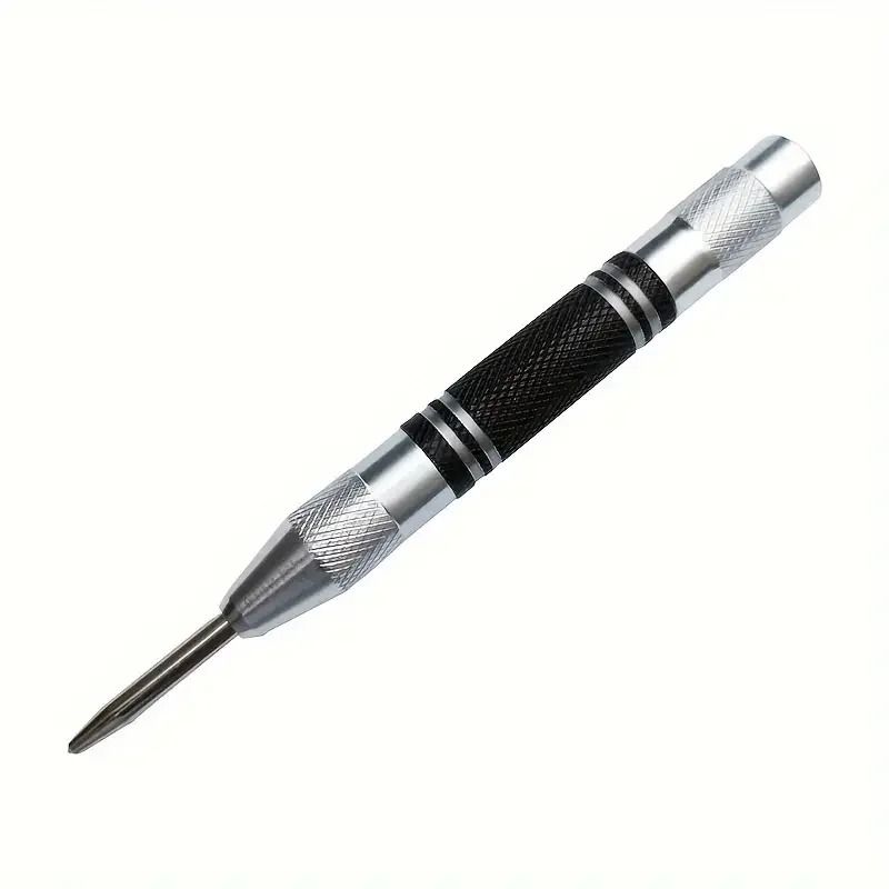 Automatic Center Punch Spring Loaded Hole Marker Tool