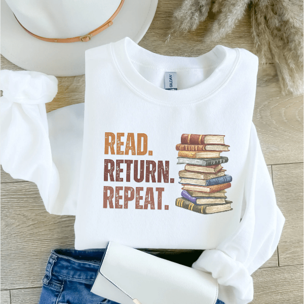 Book Lover Sweatshirt for Women Bookish Reading Crewneck Librarian Bookworm Gift Pullover