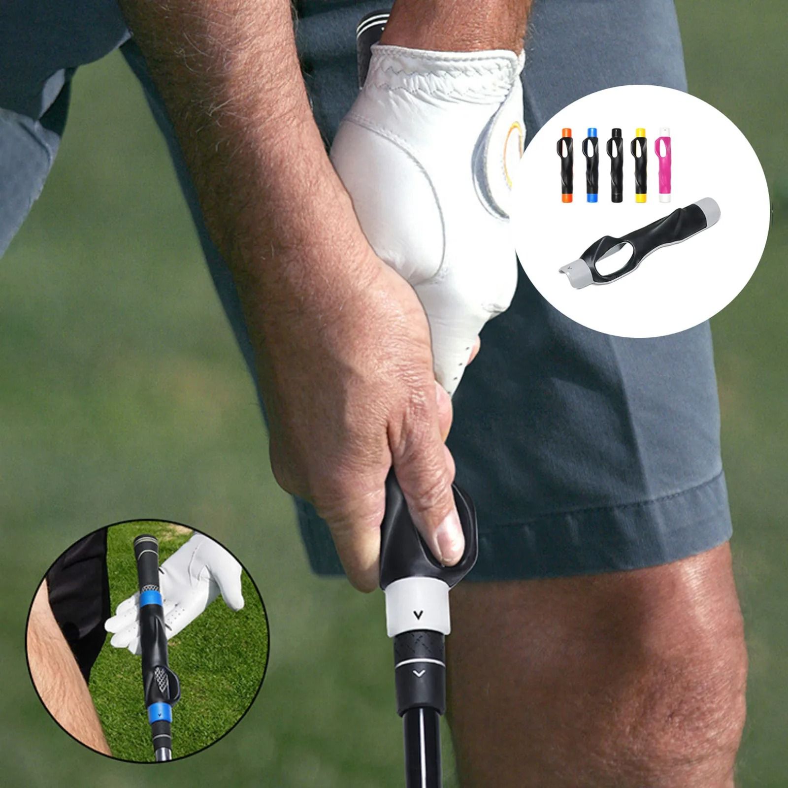 Golf Grip Trainer Swing Practice Tool for Beginners
