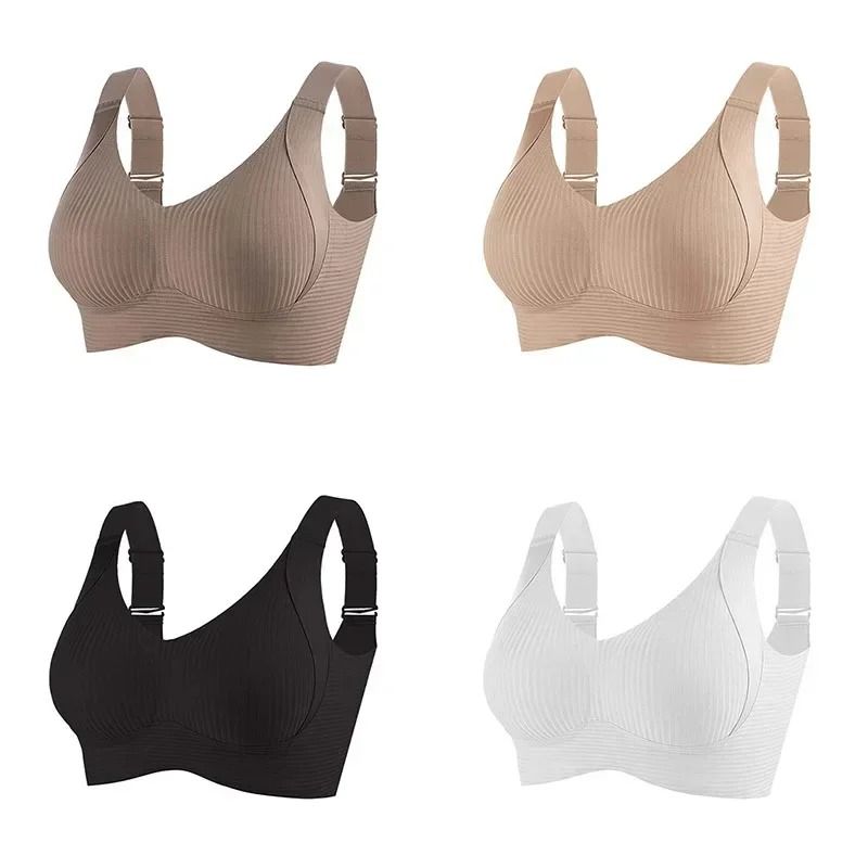 Seamless Wireless Push-Up Bra