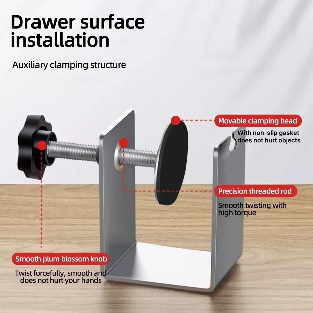 Drawer Front Installation Clamps 2 Piece Set