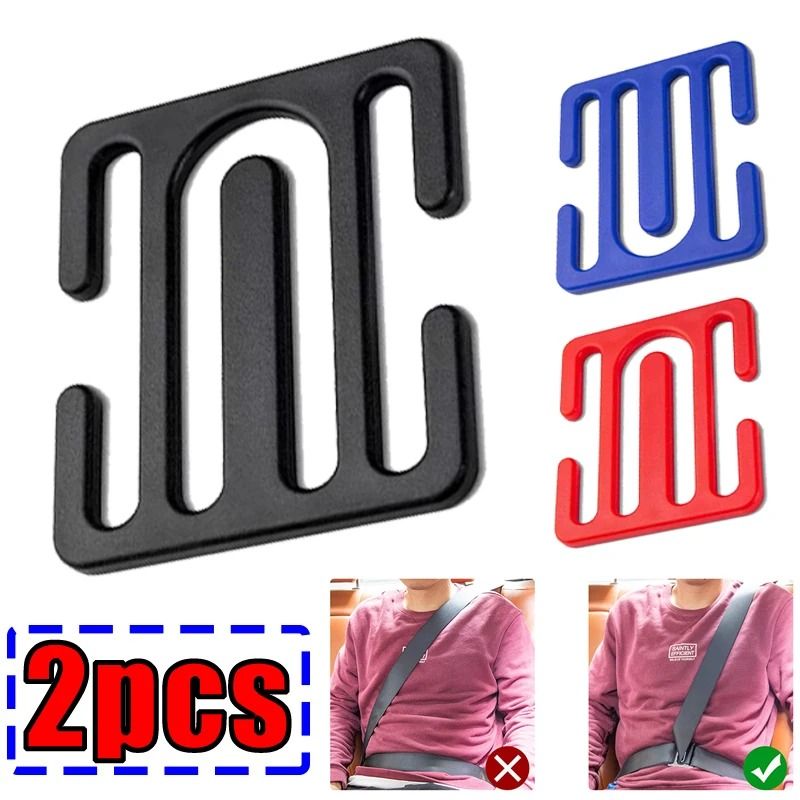 Child Seat Belt Adjuster Anti Neck Strap Safety Anchor for Cars
