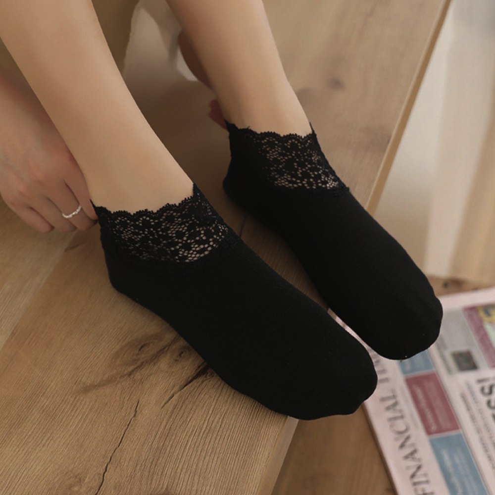 New Fashion Lace Warmer Socks