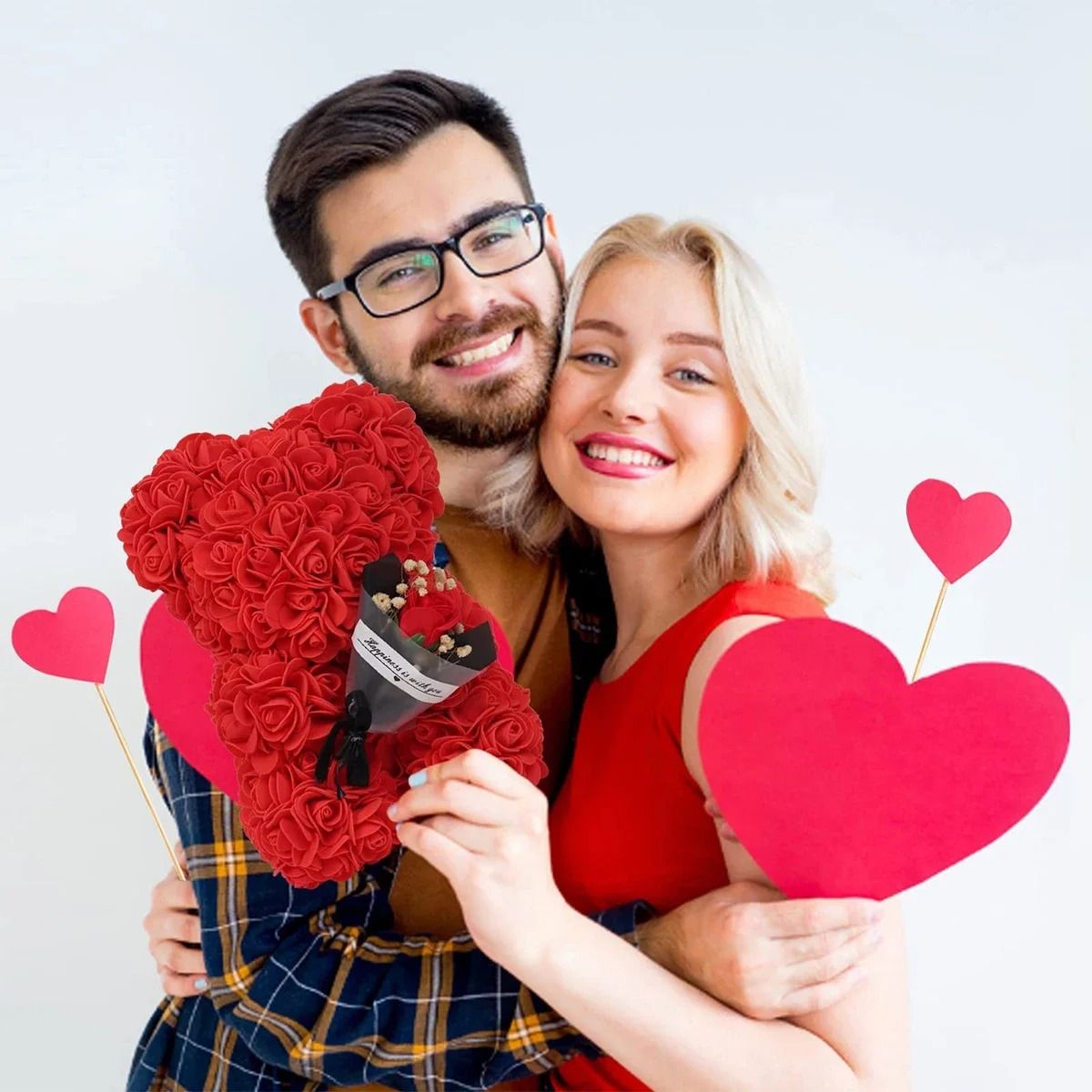 Velvet Rose Teddy Bear