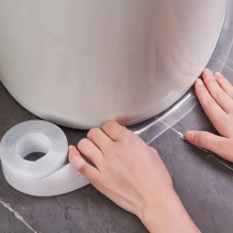 Transparent Waterproof PVC Sealing Tape for Bathroom and Kitchen