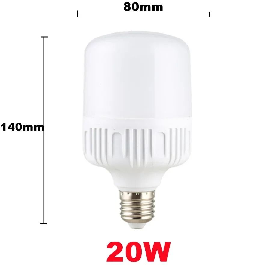 100W E27 LED Bulb – High Brightness Non-Flicker Eye Protection Light