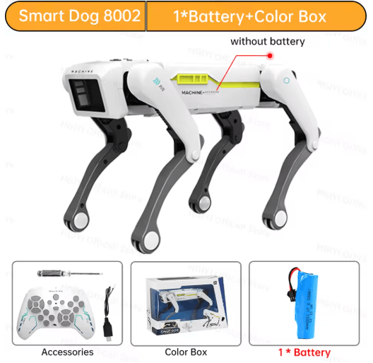 Teeggi Intelligent RC Robot Dog Toy – Multifunction Smart Bionic Mechanical Pet with Remote Control