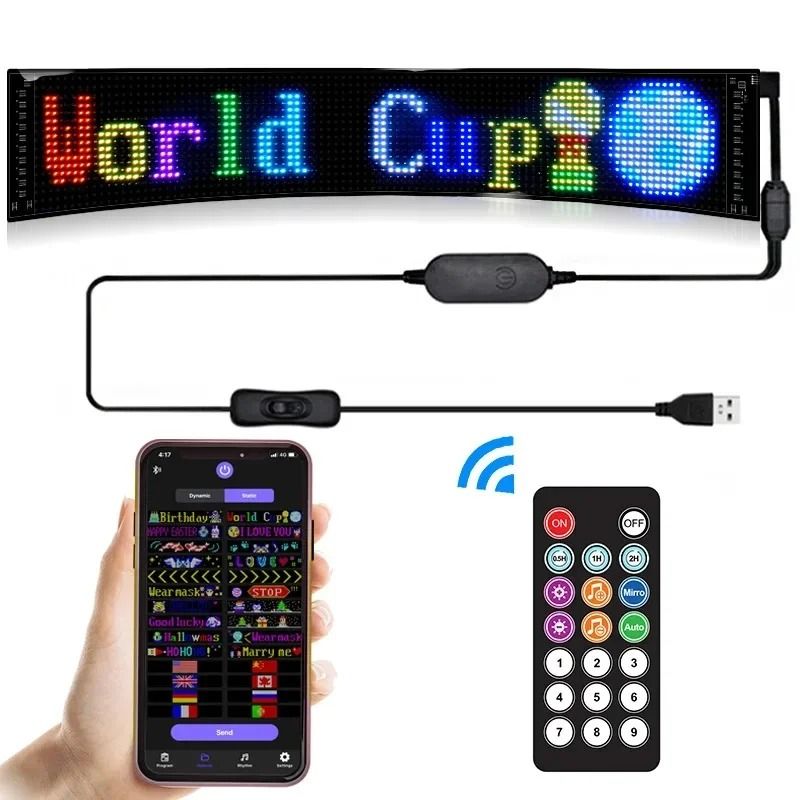 Flexible Smart LED Matrix Pixel Panel