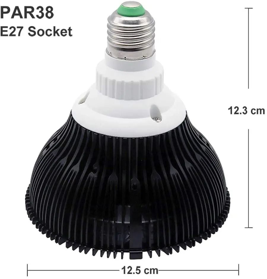 Full Spectrum PAR38 Aquarium LED Grow Light