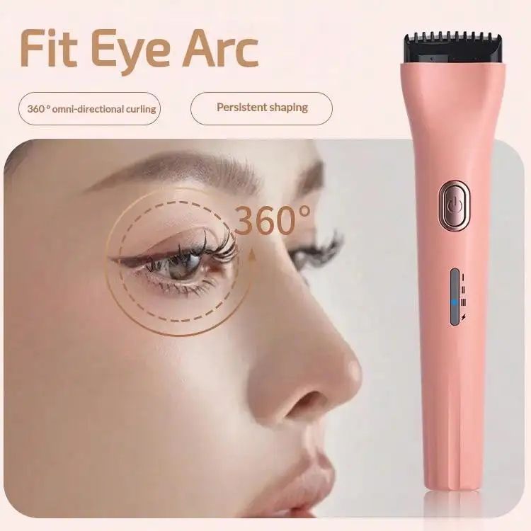 LuxeCurl Heated Eyelash Curler Rechargeable Precision Styler
