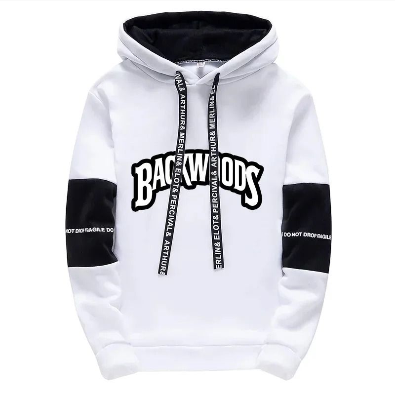 Mens Casual Tracksuit Print Sweatshirt and Sweatpants Set