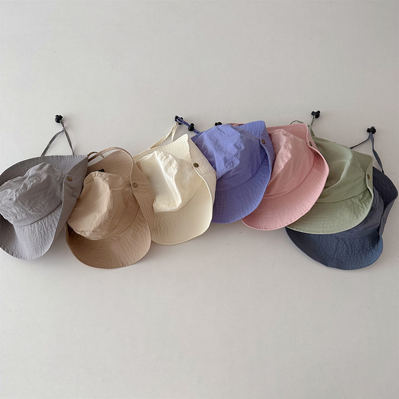 Kids Quick Dry Bucket Hat Lightweight Baby Sun Hat UV Protection Summer Cap