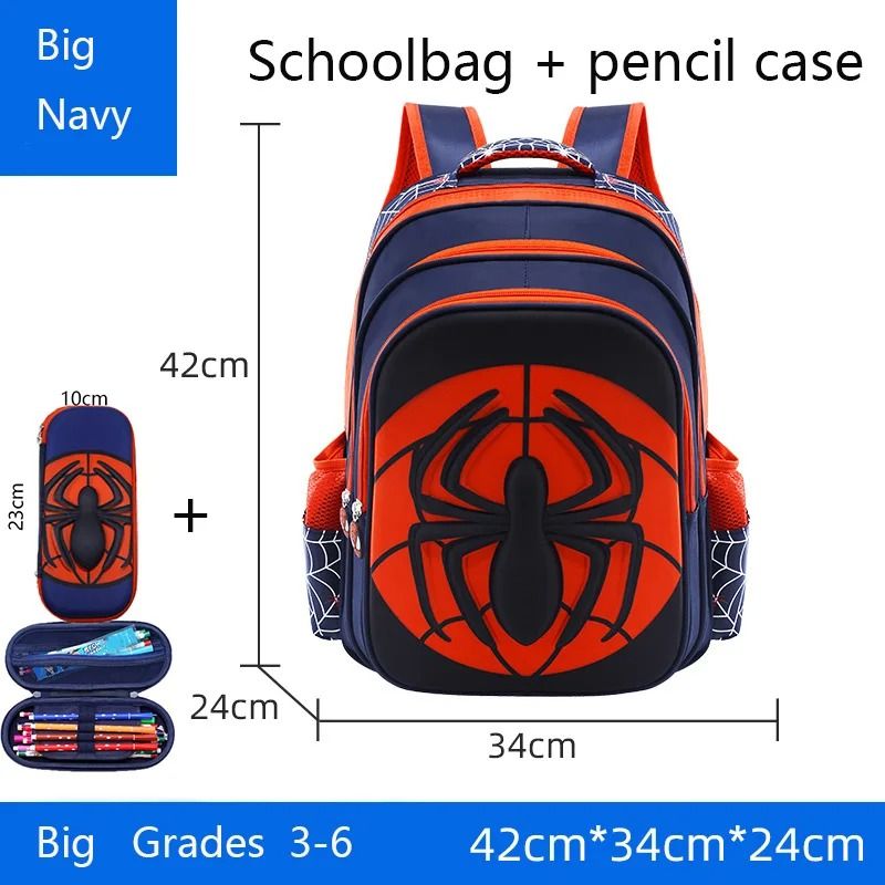 Heroic Spider Waterproof Primary Back Pack Set