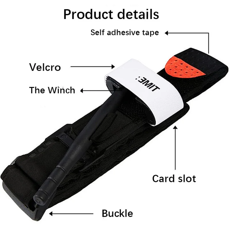 Tourniquet First Aid Kit Tactical Military Emergency Treatment Outfit Security Protection Camping Gear